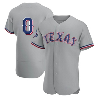 Authentic Al Oliver Men's Texas Rangers Road 2023 World Series Champions Jersey - Gray