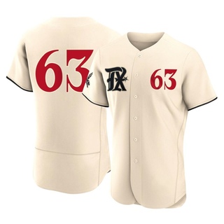 Authentic Matt Festa Men's Texas Rangers 2023 City Connect Jersey - Cream