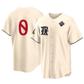 Replica Al Oliver Youth Texas Rangers 2023 City Connect 2023 World Series Jersey - Cream