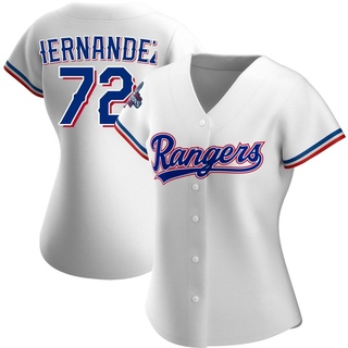 Replica Jonathan Hernandez Women's Texas Rangers Home 2023 World Series Champions Jersey - White