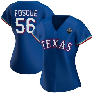 Replica Justin Foscue Women's Texas Rangers Alternate 2023 World Series Jersey - Royal